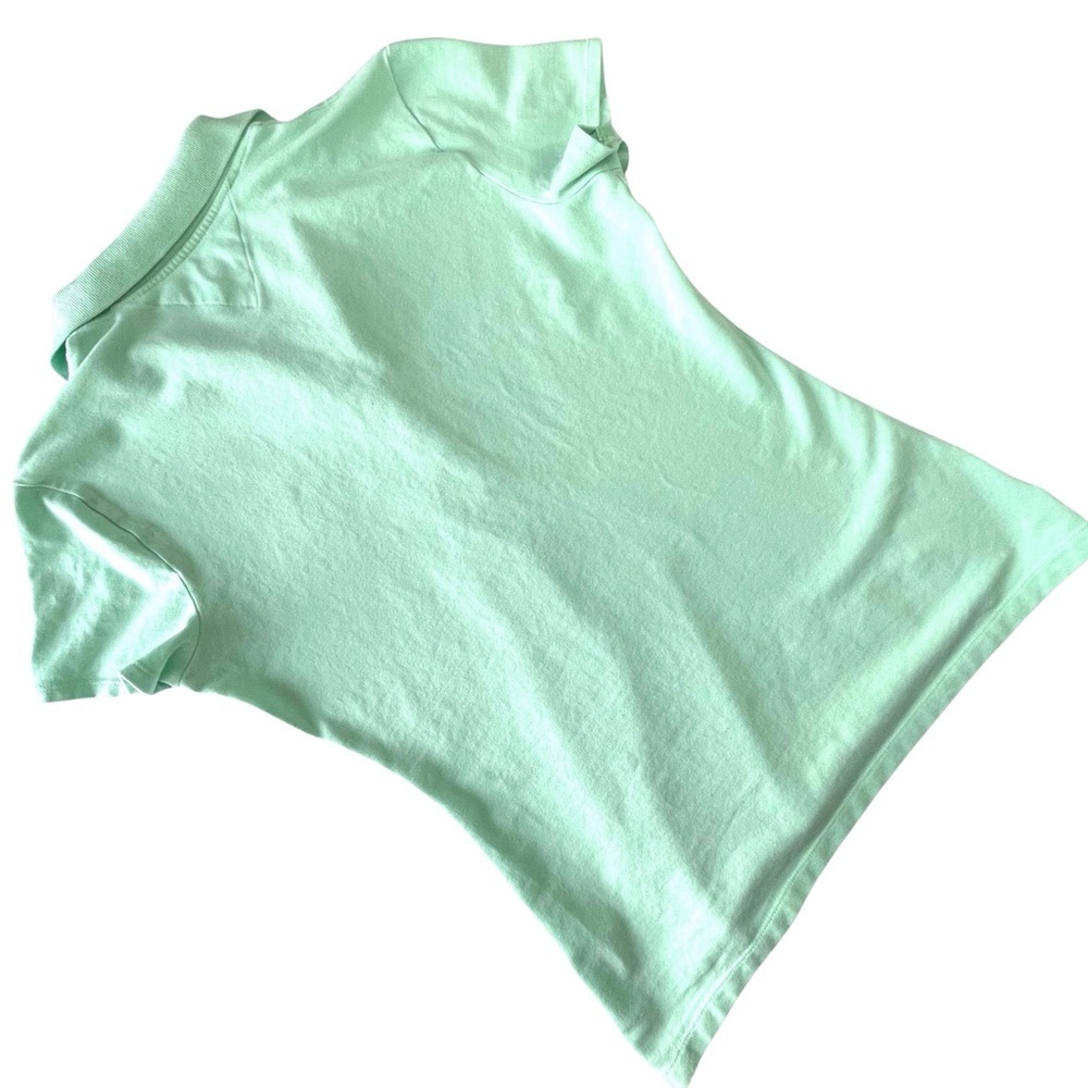 Tommy Hilfiger Green Classic Short Sleeve Collared Pique Polo Pullover SzM - Picture 6 of 10